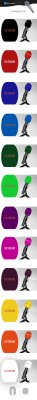 Standard vindh�tte med logo, f� dit eget eget logo tryk