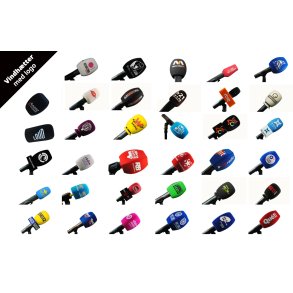 Vindh�tte med logo, f� dit eget eget logo tryk