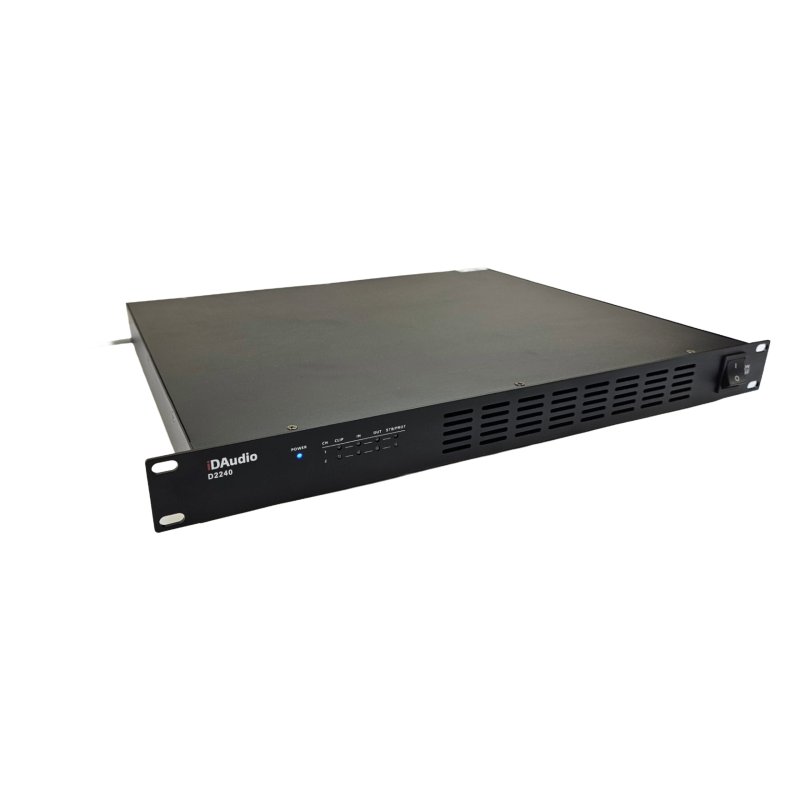 Audio forstrker 2 x240 W 8 Ohm / 100 V 