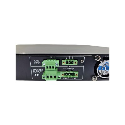 Audio forst�rker 2 x240 W 8 Ohm / 100 V