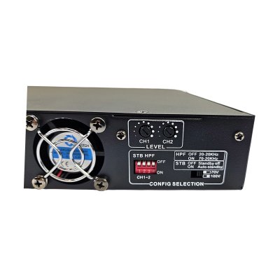 Audio forst�rker 2 x 500 W 8 Ohm / 100 V