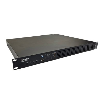 Audio forst�rker 4 x 500 W 8 Ohm / 100 V DSP